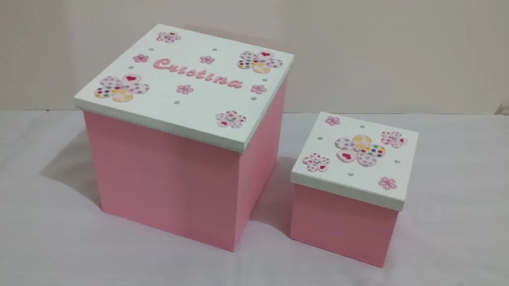 Duo de Caixas Decoradas